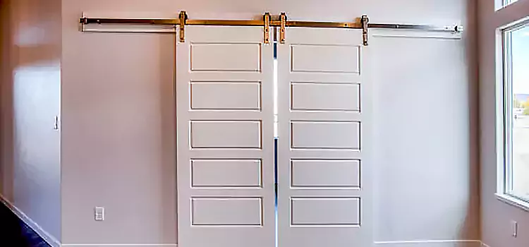 Glass Barn Door with Installation Hardware Kit Cleveland